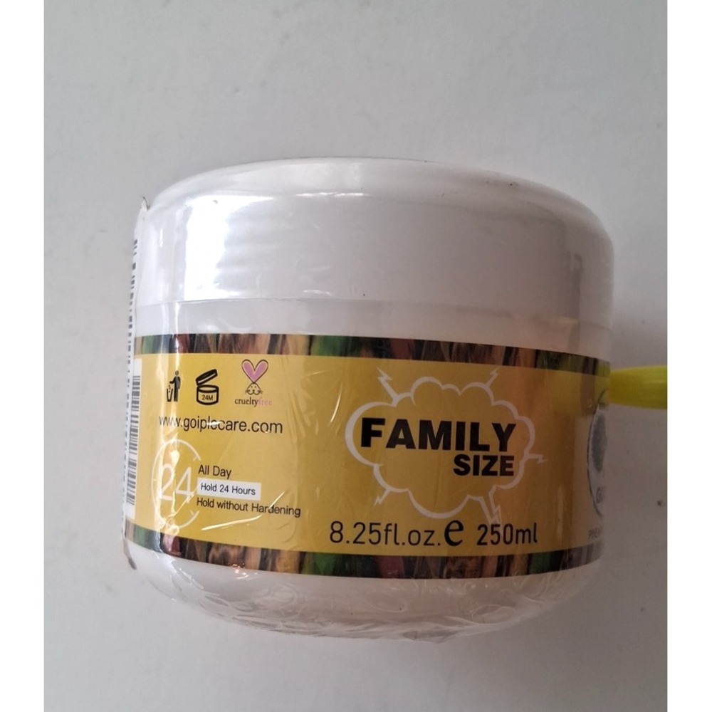 Goiple Edge Control Hair Gel 24 Hours Strong Hold 8.25 fl oz Family Size sealed - Picture 7 of 9